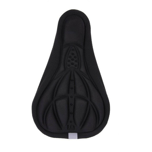 Bicycle Saddle 3D Soft Cycling Seat Cover MTB Mountain Bike Thickene Sponge Pad Outdoor Breathable Cushion Bike Accessories-WAYBIKER