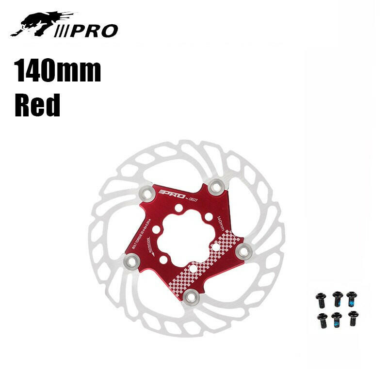 IIIPRO Mountain Bike Bicycle Floating Disc Brake Rotor 6 Bolts 140mm 160mm 180mm 203mm-WAYBIKER