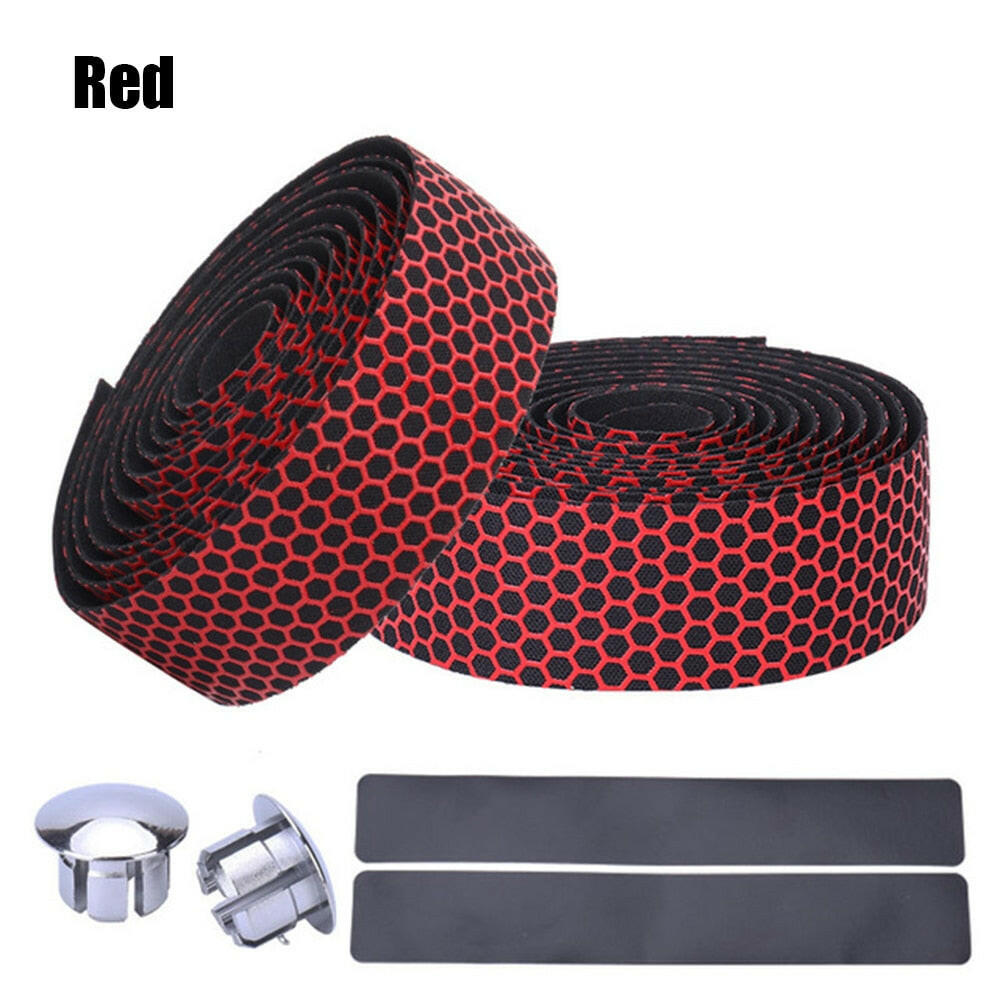 NEW MTB Bike Handlebar Tape Road Bicycle Anti-slip Silica Gel EVA Shock Handle Bar Tape Absorption Wrap Durable-WAYBIKER