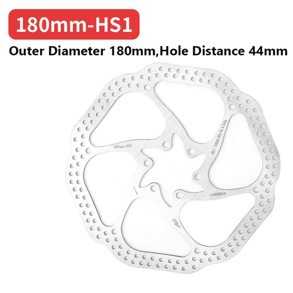 Stainless Steel Rotor Disc Brake 203mm/180mm/160mm/140mm 6 Inches For MTB Mountain Road Cruiser Bike Bicycle Parts-WAYBIKER