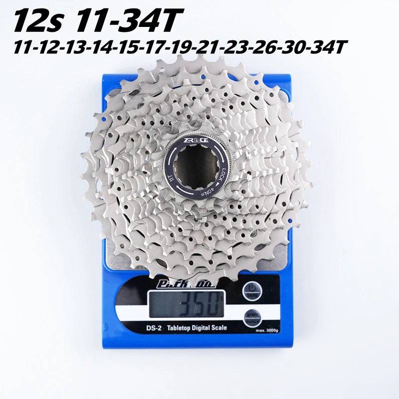 ZRACE 2024 NEW 12S HG Cassette 12 Speed Road Bike Cassette, 11-30T, 11-32T, 11-34T