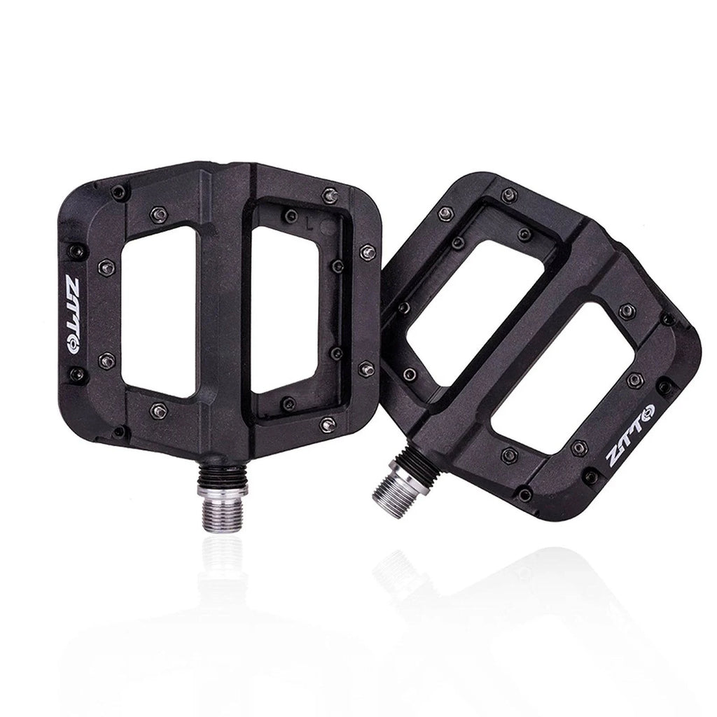 MTB Bike Pedals Non-Slip Mountain Bike Pedals Platform Bicycle Flat Pedals 9/16 Inch For Outdoor Cycling