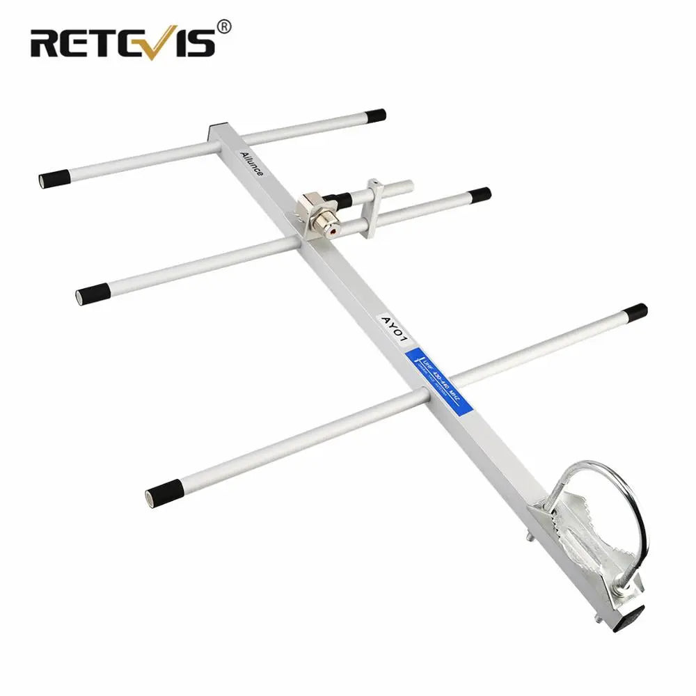 RETEVIS Ailunce AY04/1/2/3 High Gain Ham Radio Yagi Antenna SL16-K VHF/UHF Walkie Talkie Yagi–Uda Antenna Two-way Radio Repeater