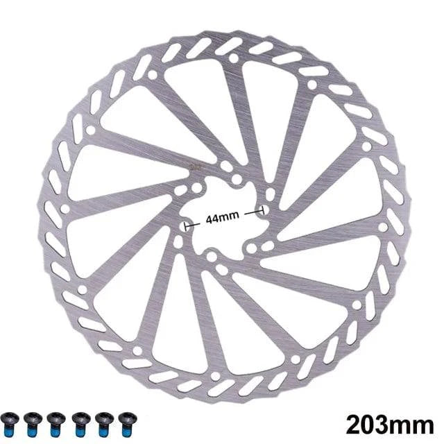 ZTTO Bicycle Brake Rotor 120 140 160 180 203mm 6 in Stainless Steel Hydraulic Brake Rotor MTB Road Bike Disc Brake With T25 Bolt