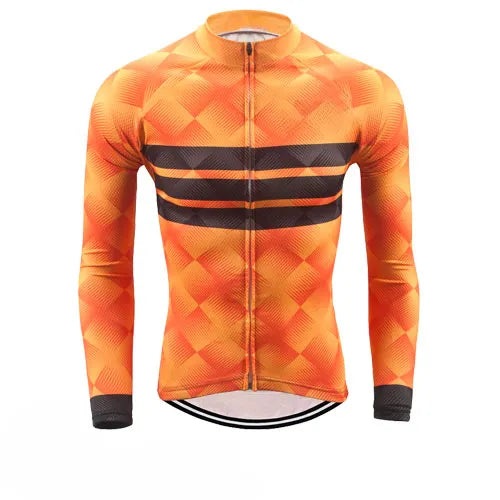 Long Sleeve Cycling Jerseys Breathable Mountain Bike Clothing Autumn Summer Bicycle Clothes Maillot Ropa Ciclismo-WAYBIKER