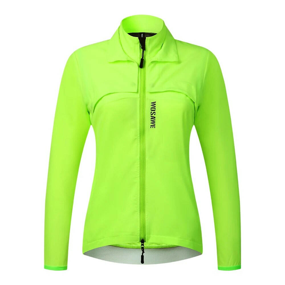 WOSAWE Womens Ultralight Cycling Jacket Anti-UV Windproof Cycling Jersey MTB Bike Windcoat Hiking Jacket Bicycle Clothes-WAYBIKER