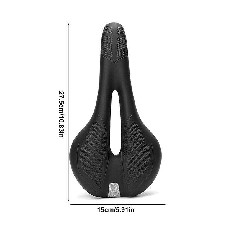 Soft Comfortable Bicycle Saddle Cycling MTB Saddle Hollow Breathable Widening Thickening Shock Absorber Mountain Bike Seat-WAYBIKER