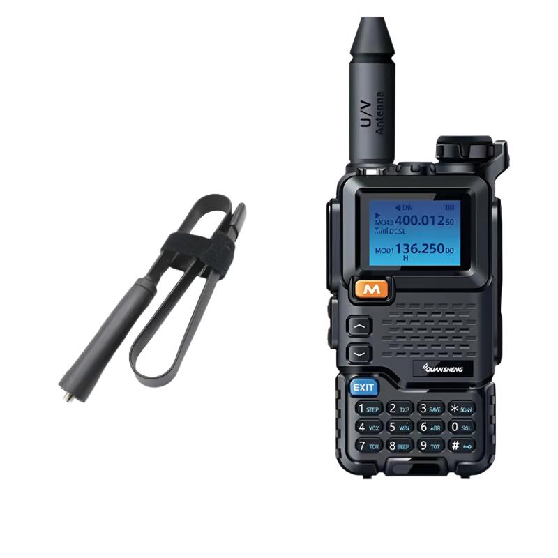 Quansheng UV 5R Plus Walkie Talkie Portable Am Fm Two Way Radio Commutator VHF Station K5 Receiver Band Transceiver UV-K5 UV-K58-WAYBIKER