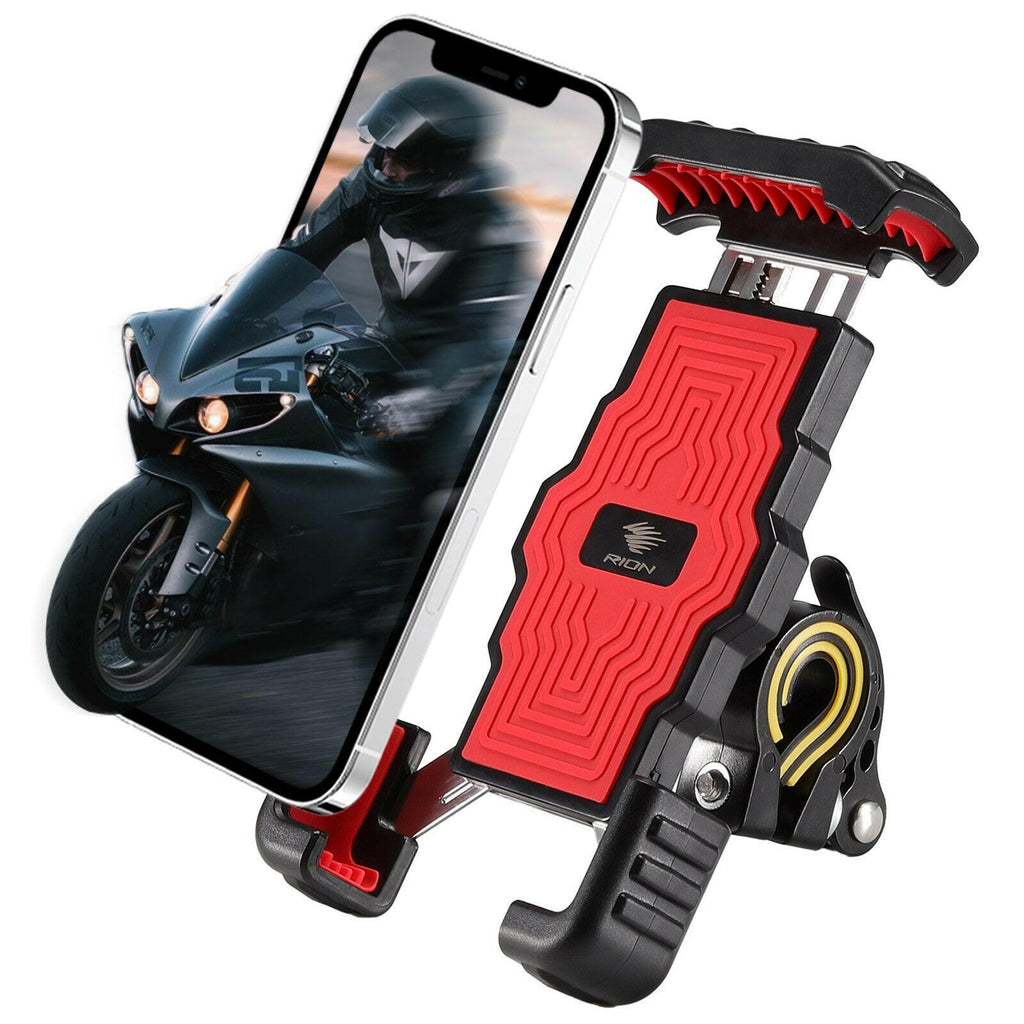 RION Bike Mobile Cell Phone Support Holder Cellphone Bicycle Motorcycle Mount Accessories Bracket 4.7-7 Inch Universal-WAYBIKER