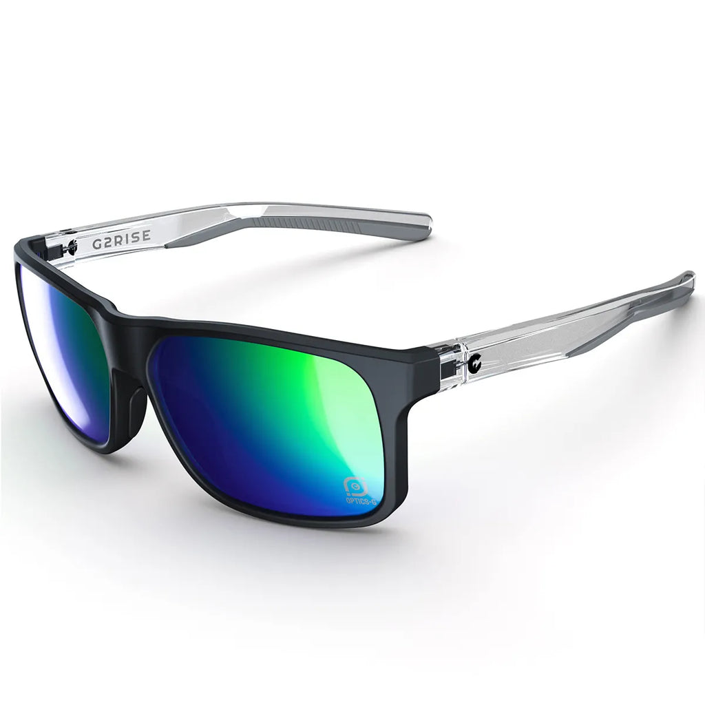 G2RISE Polarised Sunglasses Men Women UV400 Protection - with Strap & Case for Fishing Driving Running Golf Outdoors Sports