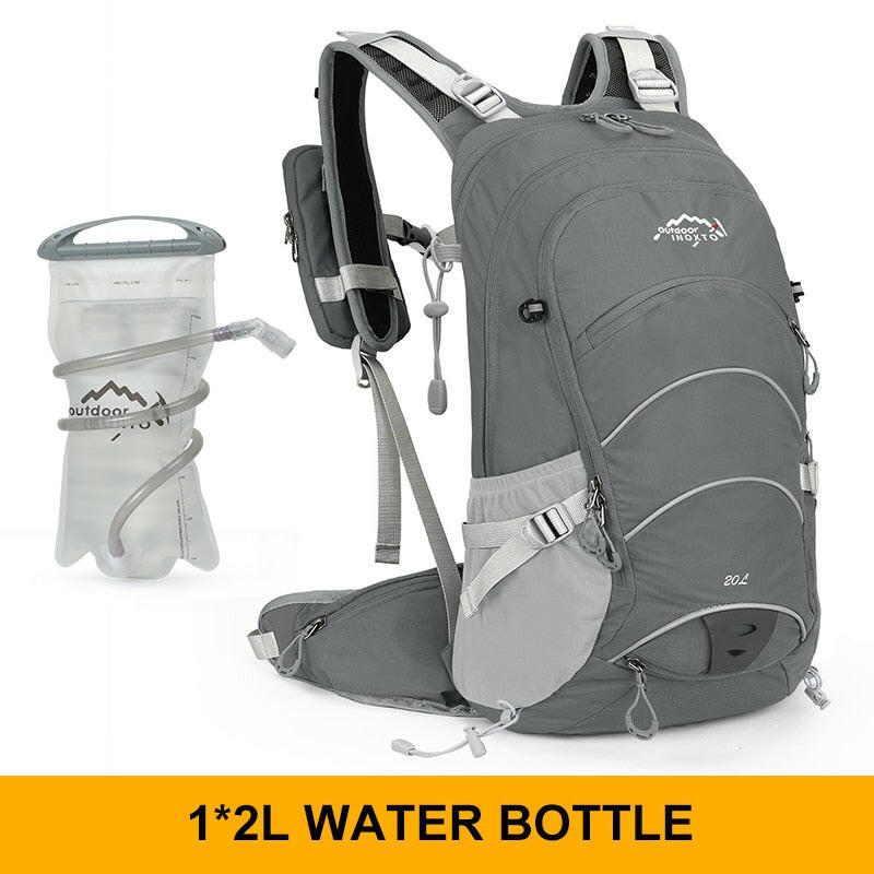 Mountaineering backpack 20 liters men's and women's outdoor sports bag waterproof camping hiking rain