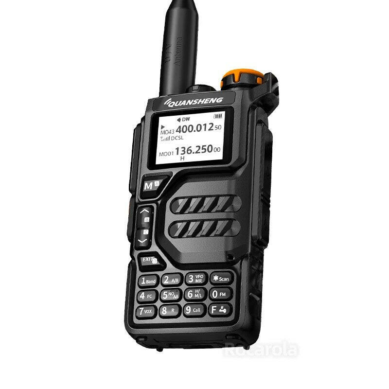 Quansheng UV K5 Walkie Talkie Portable Radio Am Fm Two Way Radio Commutator Station Amateur Ham Wireless Set Long Range Receiver-WAYBIKER