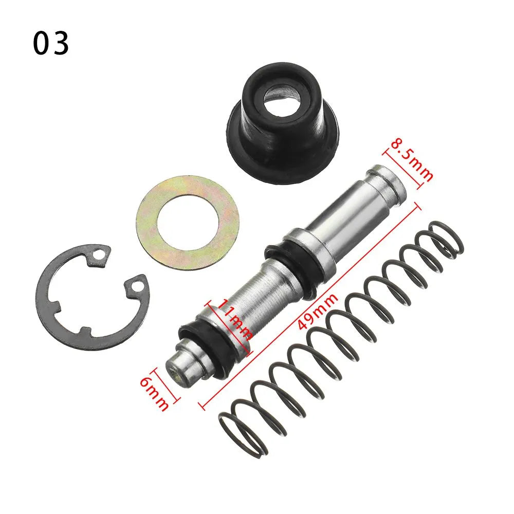 Motorcycle Clutch Brake Pump 11mm  12.7mm 14mm Piston Plunger Repair Kits Set Master Cylinder Piston Rigs Repair Accessories-WAYBIKER