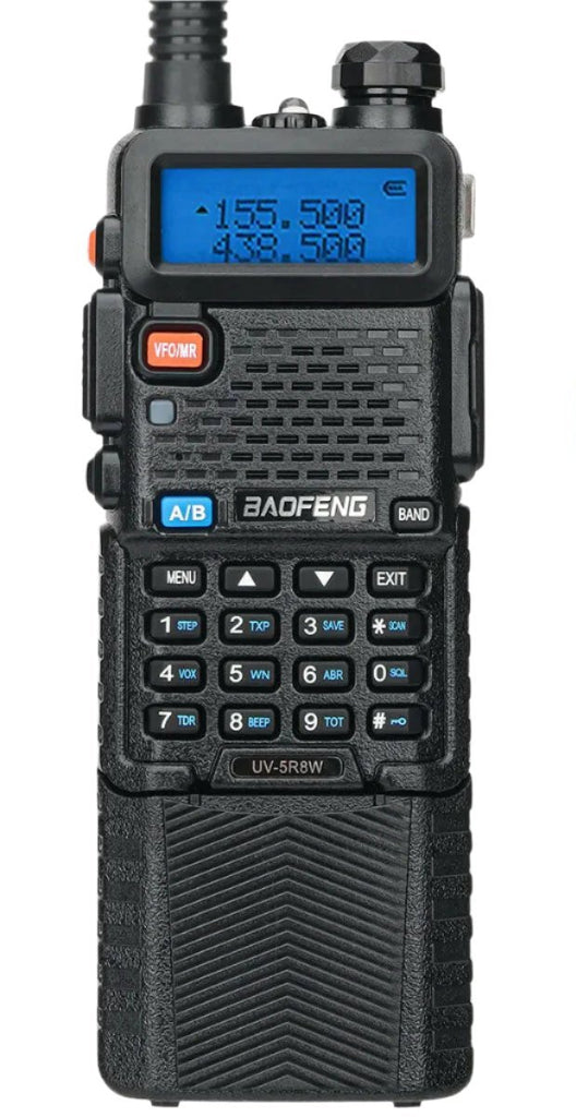 Baofeng UV-5R 5W/8W VHFUHF Dual Band Walkie Talkie with 3800mAh long Li-ion Battery 16KM Long Range UV5R Ham Two-Way Radios-WAYBIKER