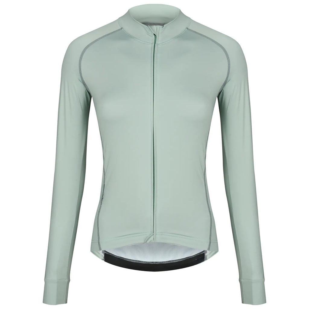 Women's Cycling Jersey Long Sleeve Spring And Autumn Bicycle Running Thin Jacket Roupa Ciclismo-WAYBIKER