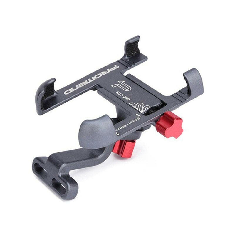 Promend 360 Rotatable Bike Mobile Phone Holder Aluminum Adjustable Bicycle Holder Non-slip MTB Mount Stand Cycling Bracket-WAYBIKER