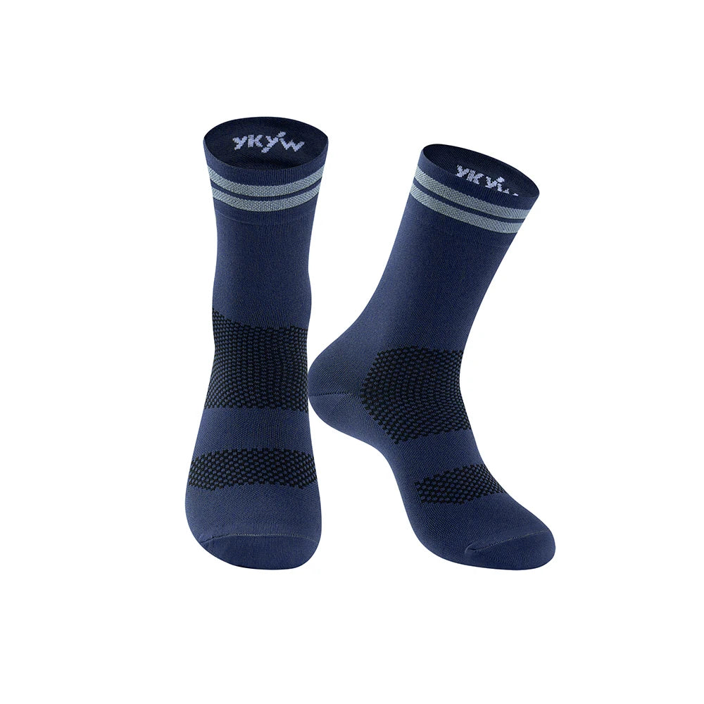 YKYWBIKE Cycling Socks Men Women Breathable Road Bicycle Socks Sport Compression Socks Outdoor Racing Running Bike Socks