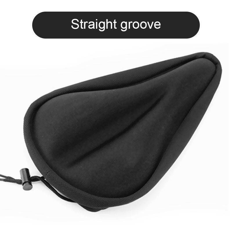 3D Soft Thickened Bicycle Seat Breathable Bicycle Saddle Seat Cover Comfortable Foam Seat MTB Bike Cycling Pad Cushion Cover-WAYBIKER