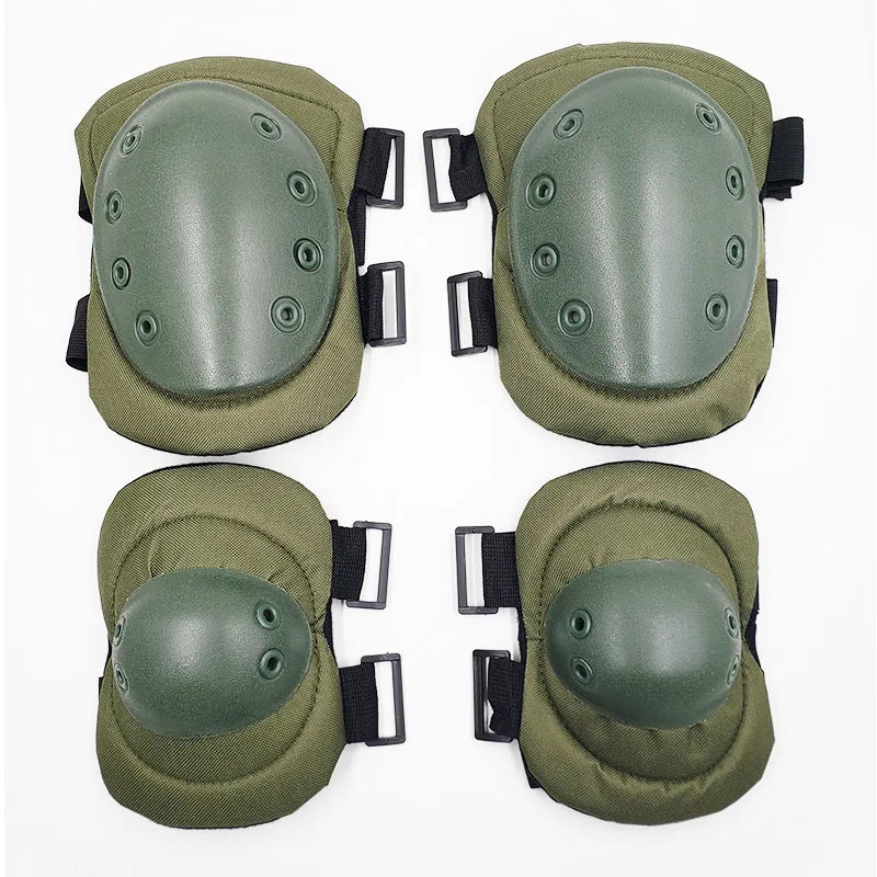 Adult Camo Tactical KneePad Elbow Pads CS Military Cycling Protector Army Airsoft Outdoor Sports Protective Kneepad Safety Gear-WAYBIKER