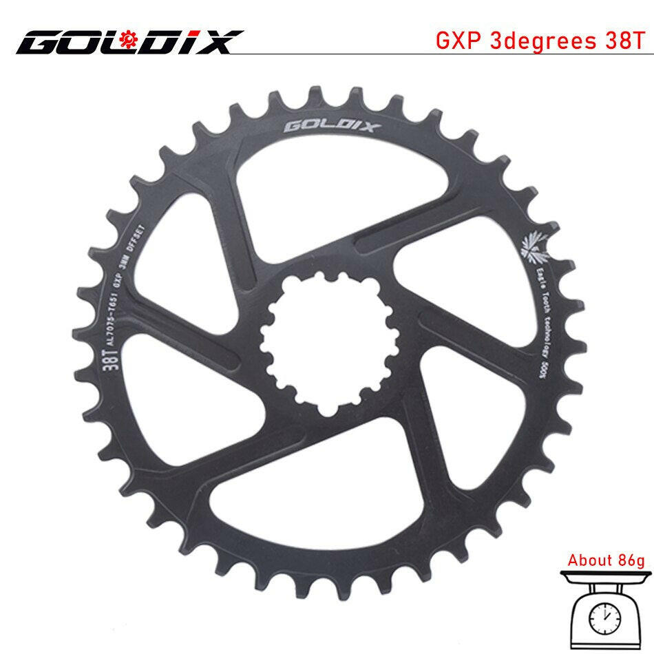 GOLDIX MTB GXP Bicycle Chainring Narrow Wide Mountain Bike Chainwheel 30T 32T 34T 36T 38T For SRAM GXP XX1 X9 XO X01 gx Eagle NX-WAYBIKER