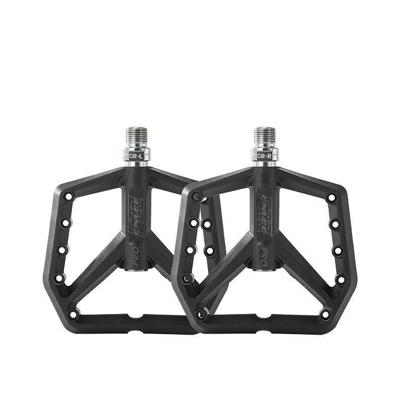 Mountain Bike Ultra Light Nylon Platform Pedal For Bicycle Footrest Clipless Pedals Flat Bearing Footrest Mtb Foot Rest Cycling-WAYBIKER