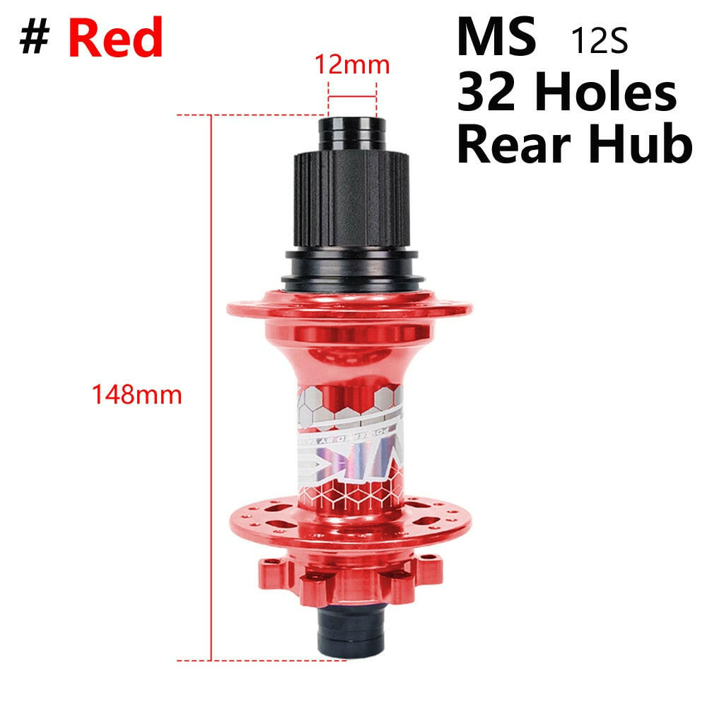 BOOST MTB Bike Hub 148x12mm Bicycle Hubs Aluminium 6 Claws 120 Click 110x15MM 32H  HG XD MS Micro Spline 8 9 10 11 12 Speed 498-WAYBIKER