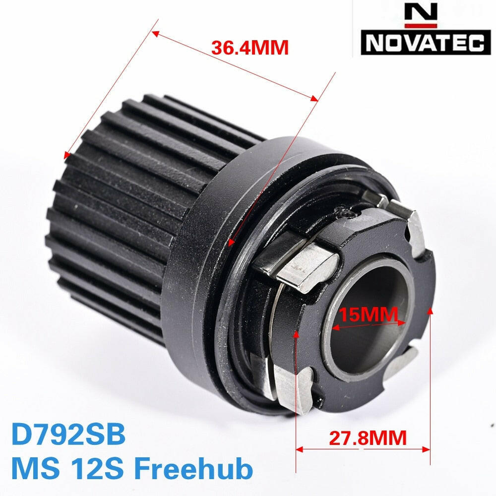 Novatec bicycle hubs Repair Parts Freehub Body Upgrade Replacement MS 12-Speed HG 8-11 Speed Cassette Body-WAYBIKER