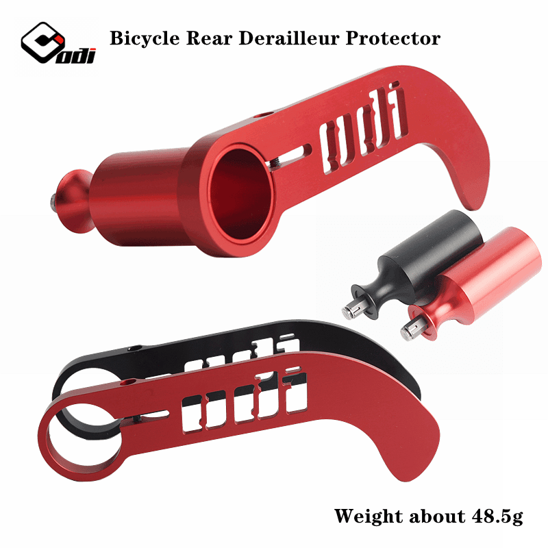 ODI Bicycle Rear Derailleur Protector Aluminium Alloy ultralight Quick Release Bracket Parking stand Guard Gear Mount Bike parts-WAYBIKER