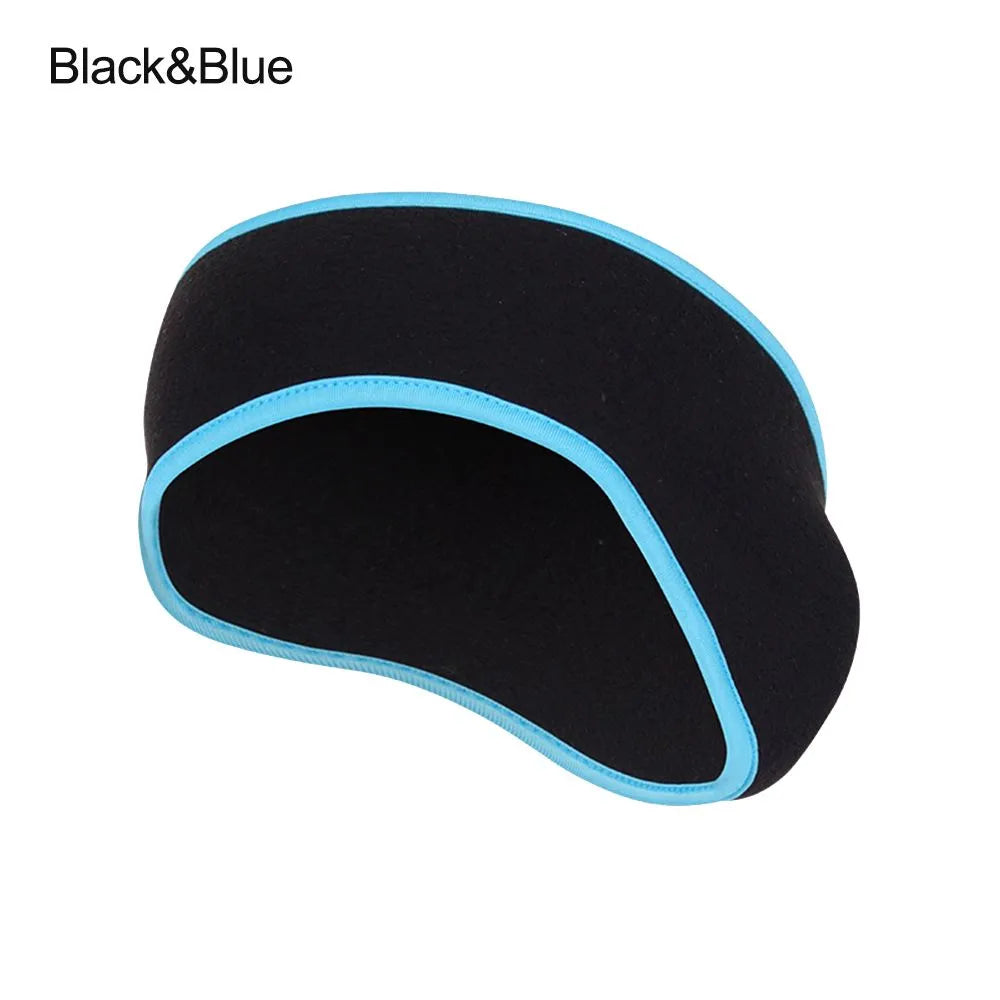 1Pcs Fleece Ear Warmer Muff Winter Headband Ear Muffs Headband for Men Women Running Skiing Outdoor Sports-WAYBIKER