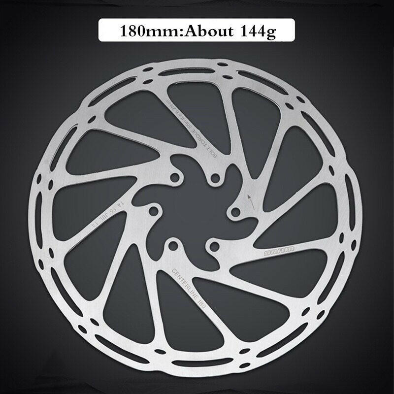 Bike Brake Rotor 2PC 160mm 180mm 203mm Rotor MTB Centerline 6 Hole Rotor Fit Road Bike Bicycle Disc Brake Rotors-WAYBIKER