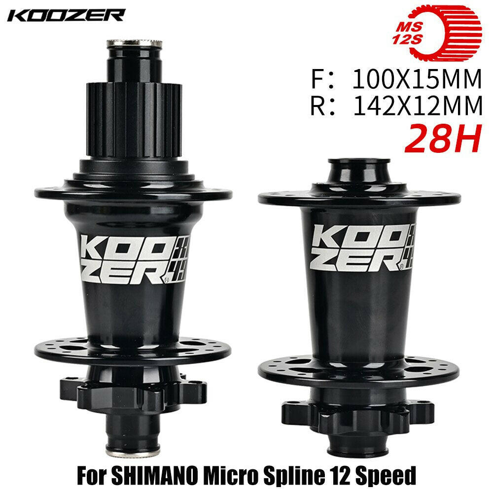 Bicycle Hubs KOOZER XM490 PRO 28/32/36 Holes Qr Thru TA Steel Shaft 4 Bearing 6 Pawl K7 HG XD MS 8 9 10 11 12 speed SX NX 12S-WAYBIKER