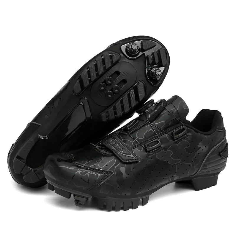 2023 Cycling Shoes Mtb Road Bike Boots Cleats Shoe Non-slip Men Mountain Bicycle Flat Sneakers SPD Racing Speed Cycling Footwear-WAYBIKER