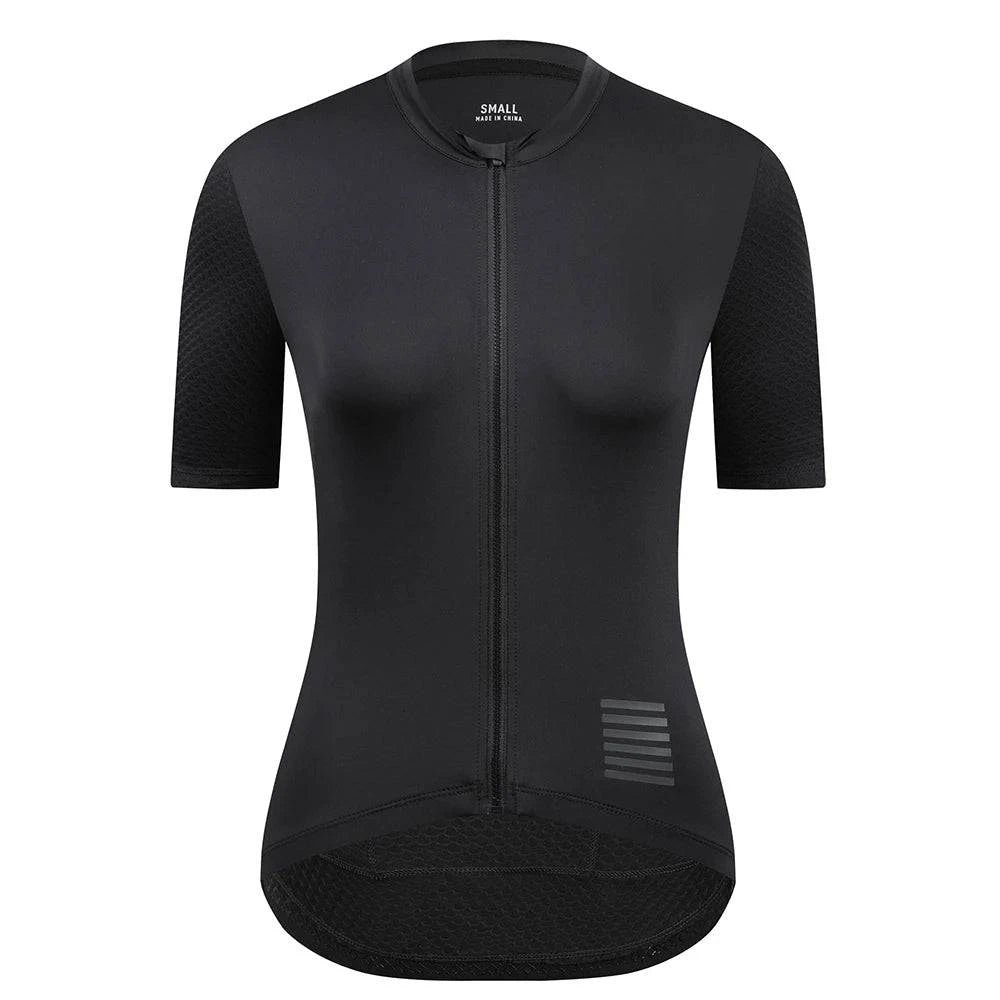 YKYWBIKE Women Cycling Jersey Short Sleeve Slim Female Bicycle Jersey Road Bike Shirt Pro Team Cycling Clothes Breathable