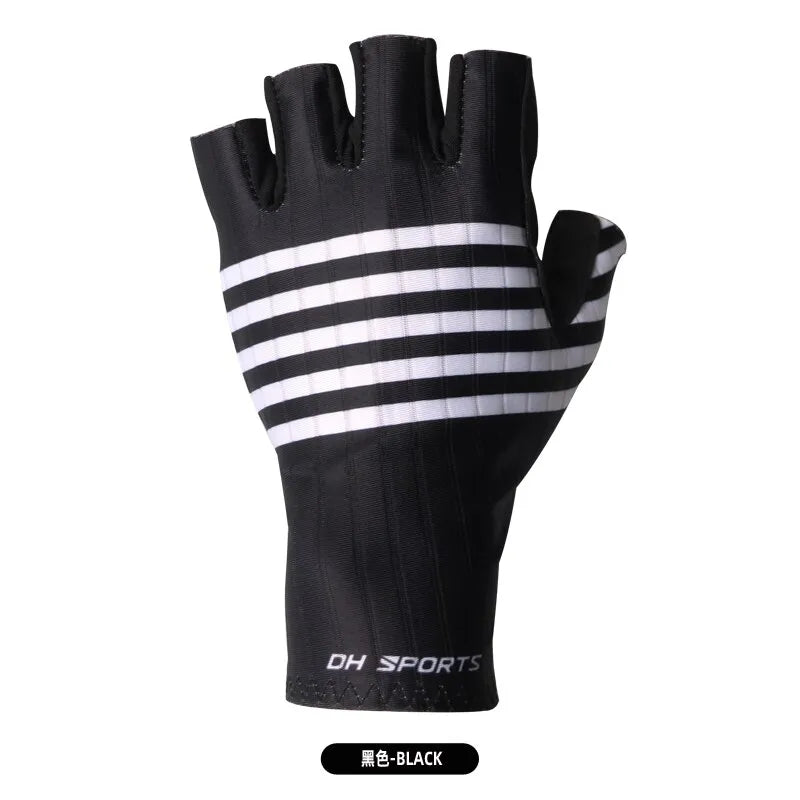 Anti-slip Wear Resistant Wreathable Sun Proof and Shock-absorbing Summer Cycling Gloves for Men and Women