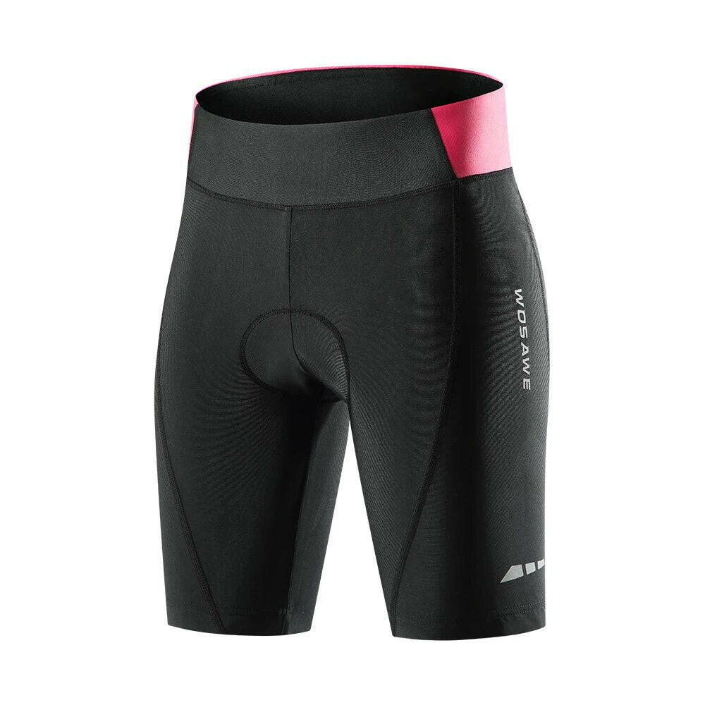 WOSAWE Quick Dry Women 3D Gel Padded Cycling Shorts Shockproof MTB Mountian Bicycle Shorts Road Racing Bike Shorts Breathable-WAYBIKER