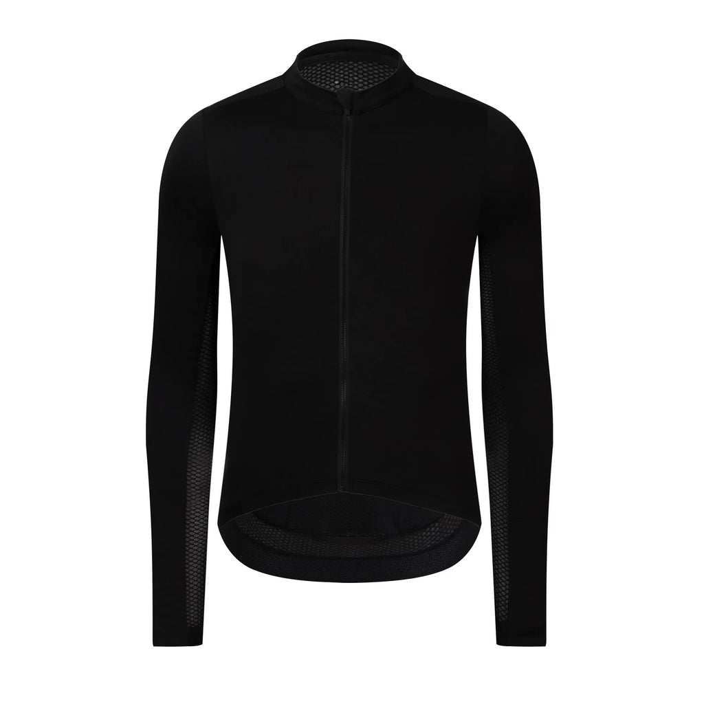 Men's Cycling Jersey Shirt Long Sleeve Bicycle Shirt Cycling Clothes Sleeve Italian Fabric-WAYBIKER