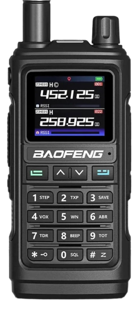 Baofeng UV-17 PRO GPS Air Band Walkie Talkie 999CH Wireless Copy Frequency NOAA Six Bands Amateur Ham Two Way Radio for Hunting-WAYBIKER