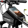 X-TIGER Bicycle Bag Frame Front Tube Cycling Bags Bike Waterproof Phone Case Holder 7 Inches Touchscreen Bag Accessories