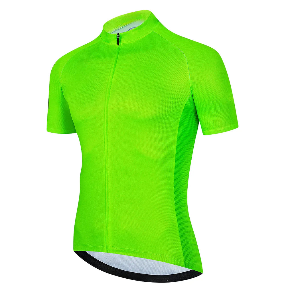 Summer yellow Cycling Jersey Shirt Racing Sport Bicycle Shirt Ropa Ciclismo Pro Team MTB Bike Jersey Cycling-WAYBIKER