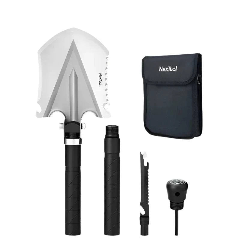 Xiaomi NexTool Outdoor Folding Shovel Multi-functional Shovel Multitool Camping Hoe Axe Hammer Wood Saw Knife Survival Tool