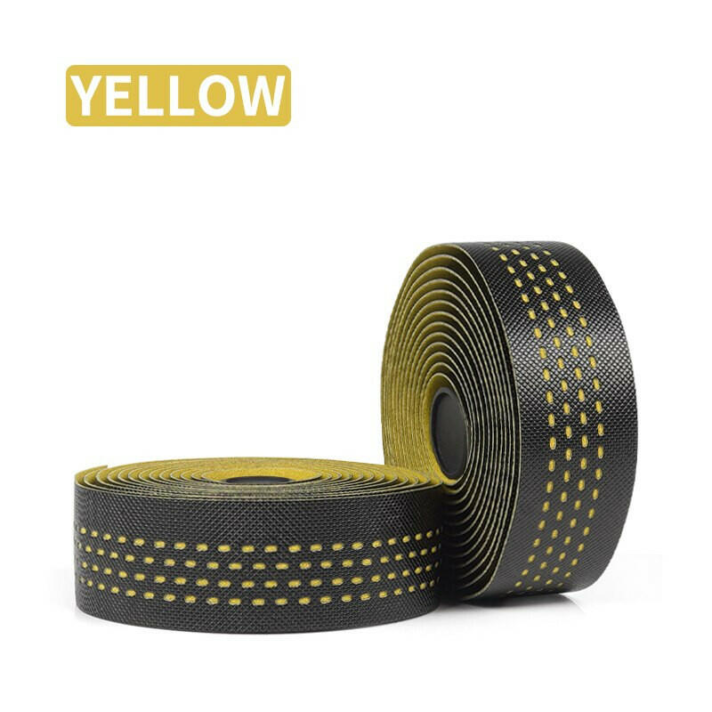 Bike Tape PU+EVA Bicycle Handlebar Tapes Ventilation Woave Leather   Bicycle Accessories Road Bike Bar Tape Handlebar-WAYBIKER