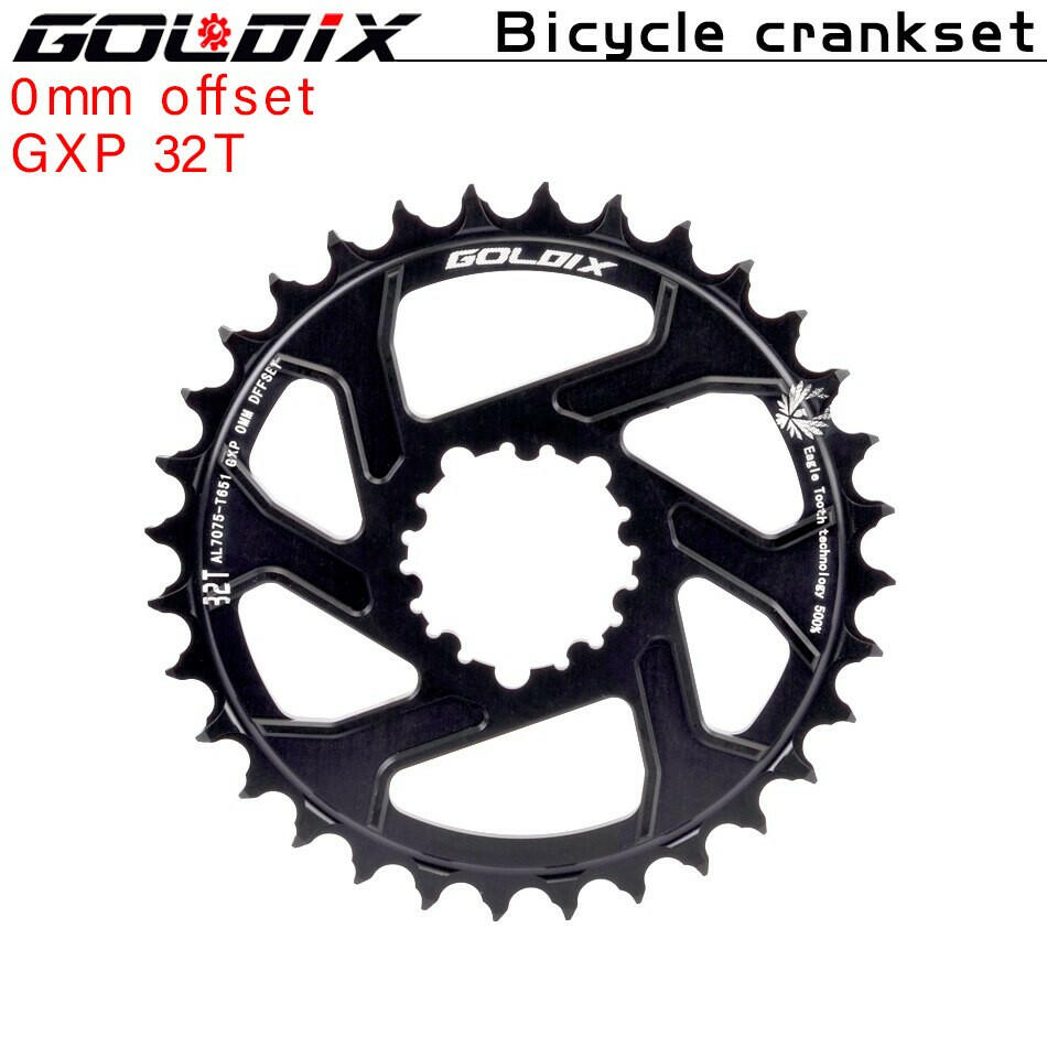 GOLDIX GXP Bicycle Chainring Wide Narrow Teeth Chainwheel 30/32/34/36/38T Crankset Crown for Sram 11/12S NX XX XO GX Single Disc-WAYBIKER