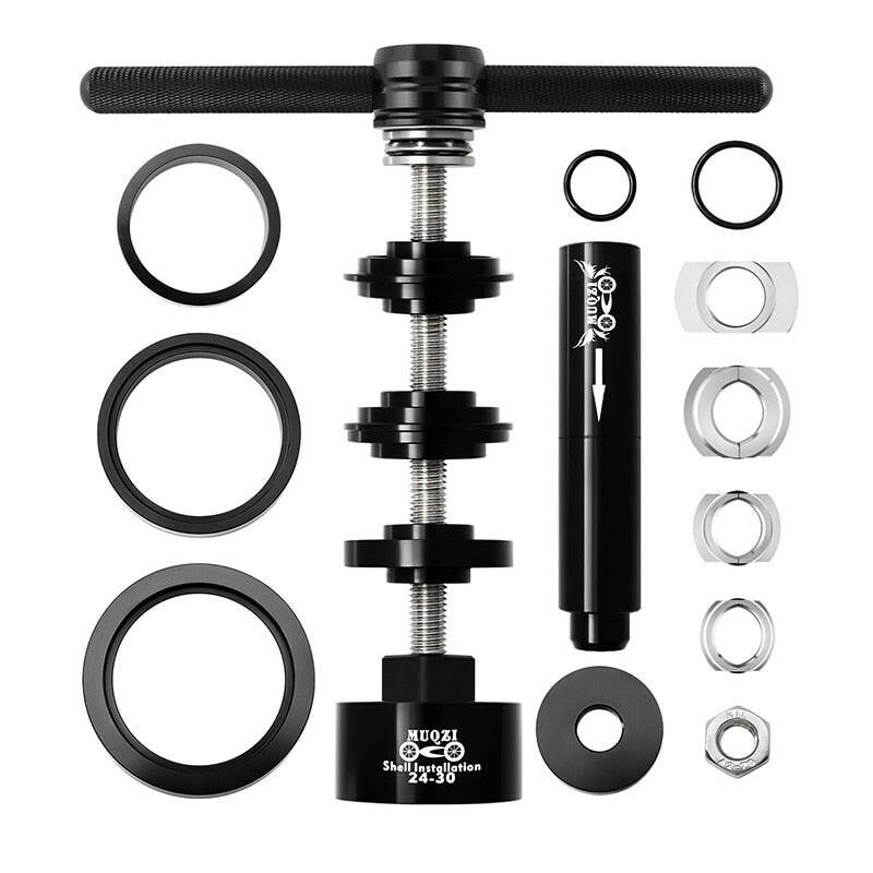 MUQZI Bike Tool Kit Bottom Bracket Install and Removal Tool Bicycle Bottom Bracket Bearing Remover For BB86/BB30/BB91/BB92/PF30-WAYBIKER