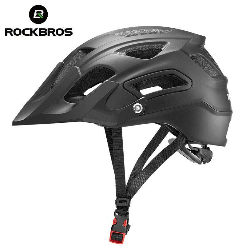 ROCKBROS Bicycle Helmet Breathable MTB Road Integrally-molded Ultralight Bike Helmet Head Protection Cycling Helmet Equipment-WAYBIKER