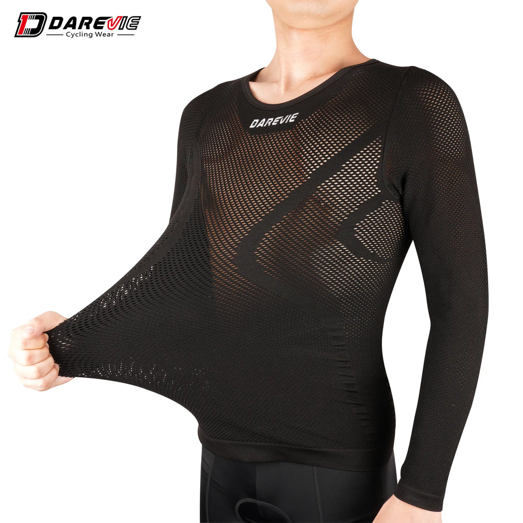 DAREVIE Cycling First Layer Man Compression Seamless Bicycle GYM Cycling Inner Man Sports First Layer Undershirt Cycling Women-WAYBIKER