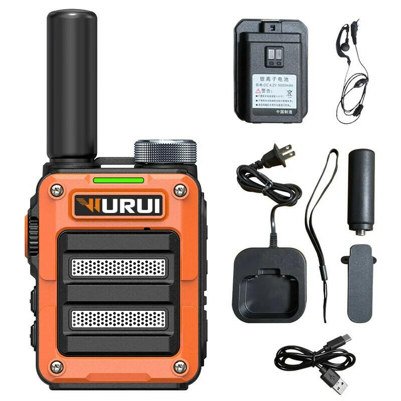 Wurui G63B walkie talkie uhf radios long range Portable ham Amateur Two-way radio profesional communicator children pmr446 scan-WAYBIKER