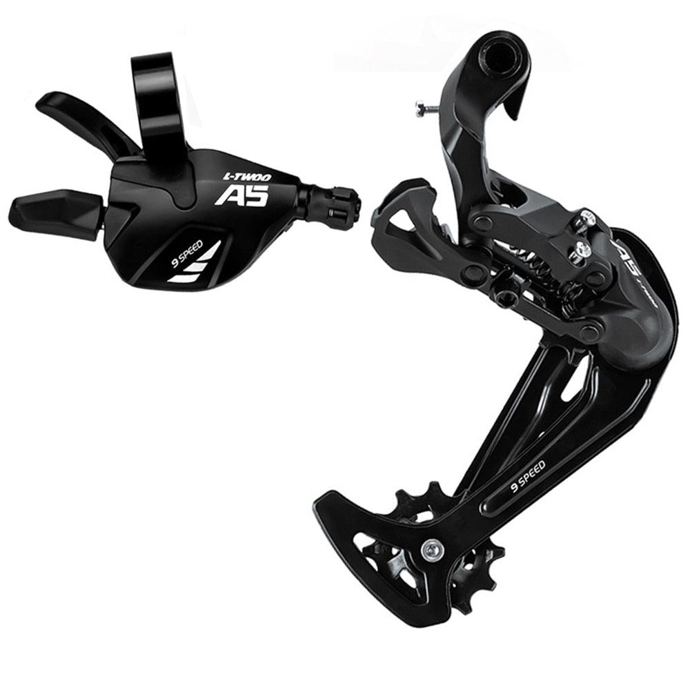 LTWOO A5 MTB 1X9 Speed Shifter Groupset Mountain Bike 9V Shifter Lever Rear Derailleur Switches Compatible SRAM Max-50T Cassette-WAYBIKER