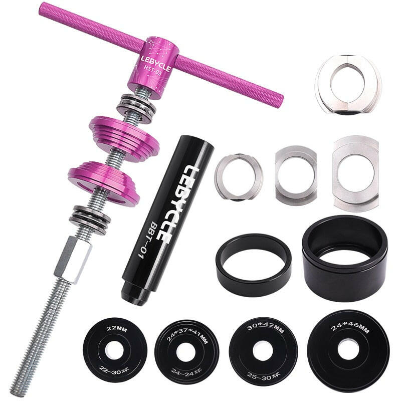 Lebycle MTB Road Bicycle Bottom Bracket Installation And Disassembly Tool for BB86/BB30/BB92/PF30 Bike BB Press-in Tool-WAYBIKER