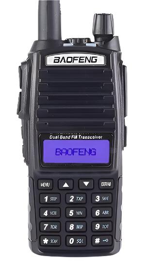 Baofeng Real 8W Portable Radio Walkie Talkie UV-82 Dual PTT Two-way Radio Vhf Uhf Amateur Radio Receiver UV82 Better than UV5R-WAYBIKER