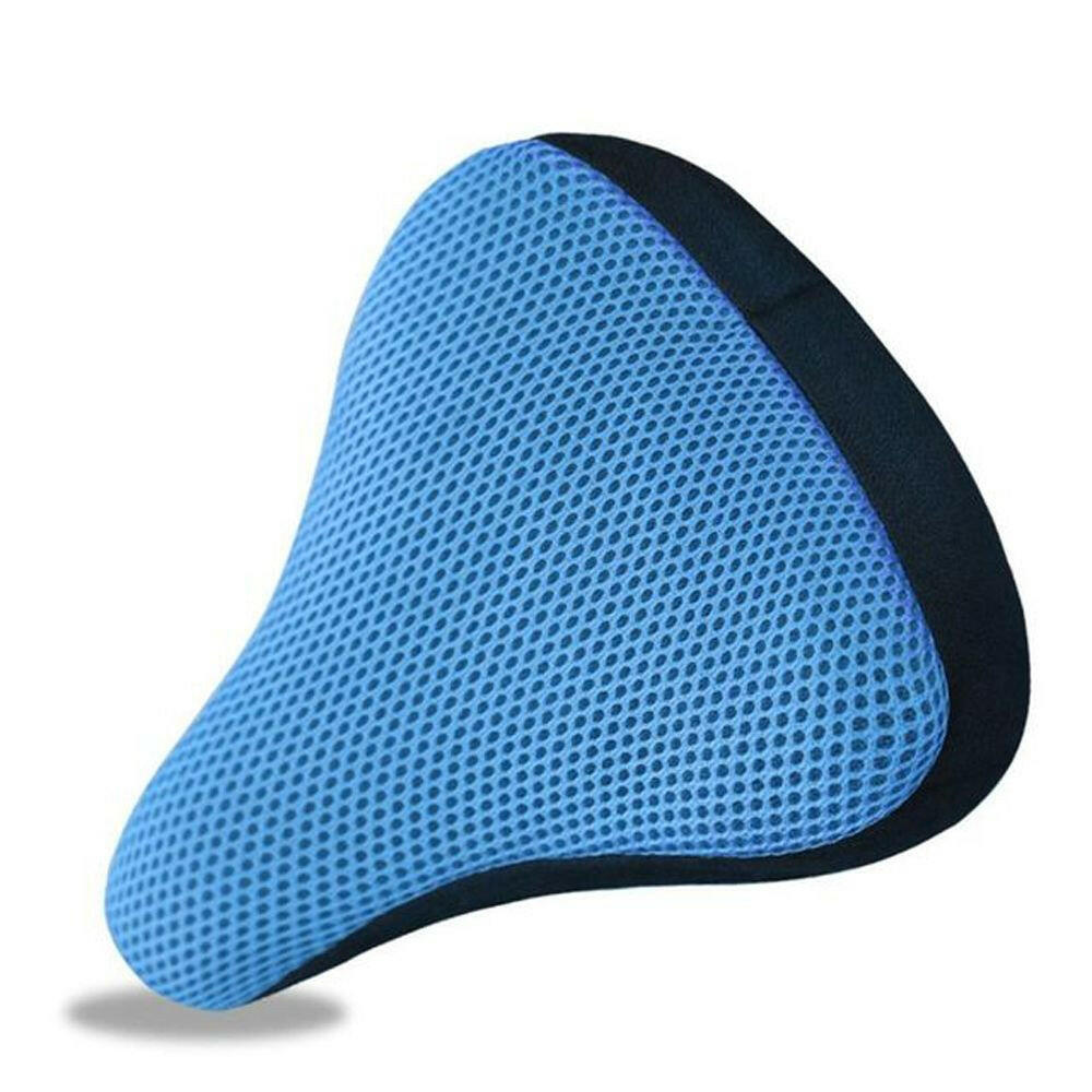 Bicycle Saddle 3D Soft Bike Seat Cover Cycling Silicone Seat Cushion Cycling Breathable Saddle Comfortable Bicycle Bike-WAYBIKER